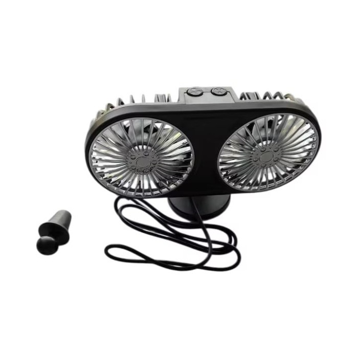 Ventilator auto dublu cu 3 trepte de racire