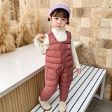 Salopeta Fas Roz Pudra Fete Superbaby, 12-18 Luni, 1-4 Ani, Captusita, Iarna, Zapada