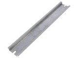 Şină DIN oţel zincat 35mm x 218mm, KRADEX