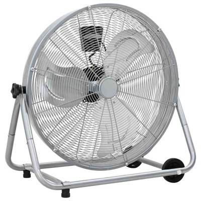 vidaXL Ventilator cu tambur cu roata 73 x 42 x 70 cm Aluminiu foto