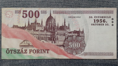 500 Forint 2006 Ungaria / Aniversara Revolutia 1956/ Ferenc R&amp;aacute;k&amp;oacute;czi II / 066681 foto