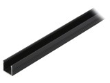 Profil Aluminiu Negru 1m pentru Module LED SMART16