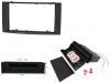 Kit Rama Radio 2DIN cu Incarcator Wireless VW Touareg T5 Caravelle Multivan Transporter Negru