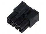 Conector cablu-cablu Mini-Fit Jr 4,2mm 8 PIN m&acirc;nă mamă PCB