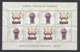 ROMANIA 2004 ROMANIA-CHINA -Ceramica Bloc 8 val. MNH LP.1658a