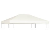 Cumpara ieftin Acoperiș de pavilion, 310 g/m&sup2;, alb crem, 4 x 3 m