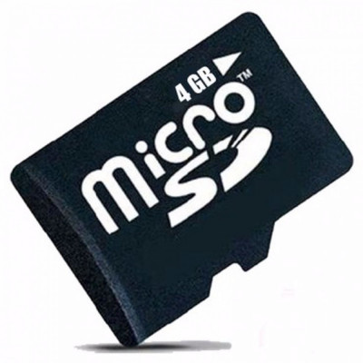 Card memorie microSD 4GB foto