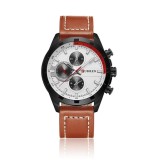 Cumpara ieftin Ceas CURREN 8216 &ndash; Business Casual &ndash; Carcasă Aliaj Negru 38 mm &ndash; Cadran Alb &ndash;