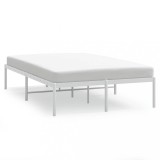 Cumpara ieftin Cadru pat metalic, alb, 120x200 cm
