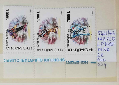 1999 Noi sporturi Olimpice LP1495 MNH Pret 0,8+1 Lei foto