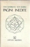 Cumpara ieftin Pagini inedite - Dan Barbilian, Ion Barbu
