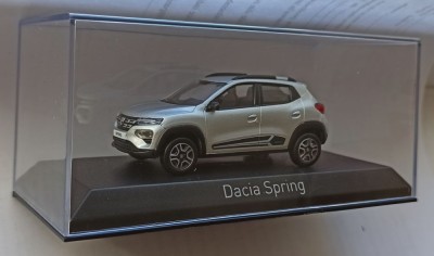 Macheta Dacia Spring 2022 silver - Norev 1/43 foto