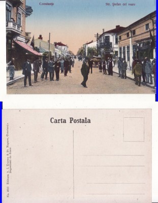 Constanta- Strada Stefan cel Mare-animata foto