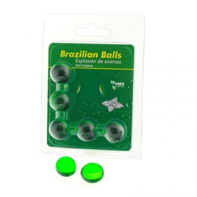 TALOKA - 5 BRAZILIAN BALLS MINT INTIMATE GEL foto