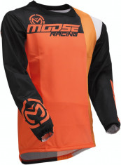 Tricou motocross Moose racing Sahara culoare portocaliu/negru marime M Cod Produs: MX_NEW 29105667PE foto