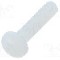 Surub UNC 4-40, poliamida, lungime 12.7mm, cap rotund, pas filet {{Pas filet}}, KEYSTONE - 9329