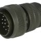 Conector circular 20mm aliaj aluminiu oliv DS3106A 20-29P