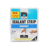 Bandă de etanșare siliconică BISON Sealant Strip, alb, 22mmx3,35m