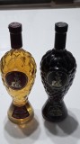 Lot de 2 sticle de vin, una albă și una roșie