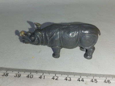 bnk jc Domplast - figurine de plastic - rinocer - cu defecte foto