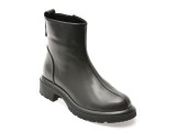 Ghete IMAGE negre, 1504005, din piele naturala