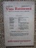 REVISTA VIATA ROMANEASCA REVISTA DE LITERATURA STIINTA SI IDEOLOGIE ANUL XXVIII SEPTEMBRIE-NOIEMBRIE NR. 9-11 1936