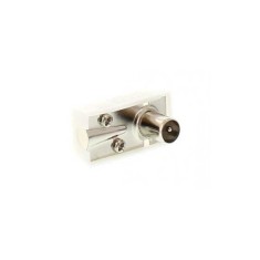 Conector coaxial tata plastic cotit WELL