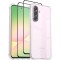 Pachet 2 in 1 &ndash; Folie Sticla Securizata + Husa Anti Soc Tranaparent, Compatibil cu Samsung Galaxy A56