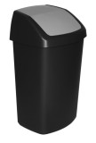K&ocirc;&scaron; Curver&reg; SWING BIN, 50 lit., 34x40.6x66.8 cm, čierny/siv&yacute;, na odpad