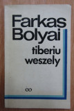 Farkas Bolyai Omul si matematicianul/ Tiberiu Weszely
