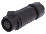 Conector Circular Mamă 7 PIN Aurit 3A Dimensiune 12