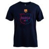 FC Barcelona tricou de bărbați Biescut navy - L