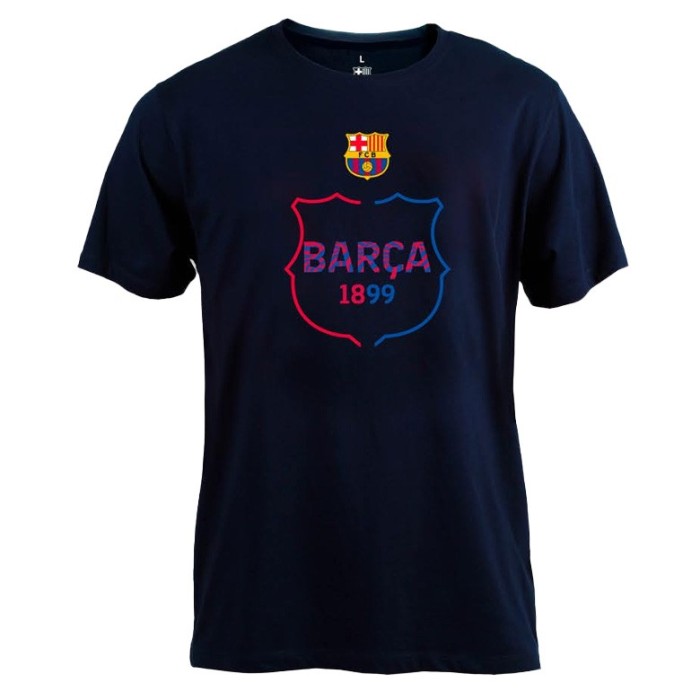FC Barcelona tricou de bărbați Biescut navy - L