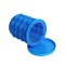 Dispozitiv pentru gheata Smart Ice Cube FOXMAG24, tip frapiera, silicon, usor de utilizat, capac inclus, 120 de cuburi, albastru, 14x13 cm