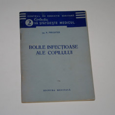 Bolile infectioase ale copilului - A. Fruchter - 1957