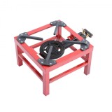 Arzator Pirostrie gaz, Elefant TSGB08-TC, rama de otel si arzator din fonta, 2 focuri, 8 kW
