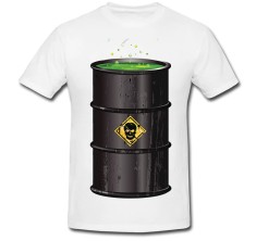 Tricou &amp;quot; Butoi toxic negru &amp;quot; foto