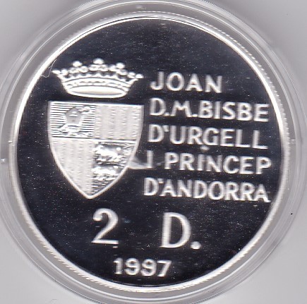 Andorra Andora 2 Diners 1997 Jocurile Olimpice de iarna 1998