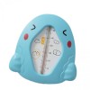 Termometru pentru baie, flippy, plutitor, rezistent la apa, multifunctional, model gaina, 10.5x10.5x2.5 cm, albastru