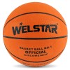 Minge Baschet Copii Welstar No.1, Dimensiune Mini 13.5 cm, Portocalie, Usoara, Saritoare