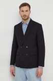 Sisley sacou barbati, culoarea negru