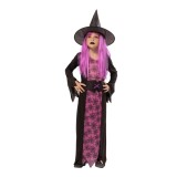 Costum de carnaval - Vrajitoare paianjen (roz)