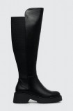 Cumpara ieftin Steve Madden cizme Callback femei, culoarea negru, cu platforma, SM11002218