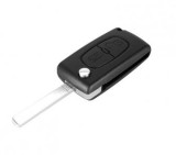 Carcasa cheie pentru Citroen C2 C5 C3 C4 C6 C8, 2 butoane, lamela VA2, cu suport pentru baterie, Aftermarket