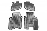 Covorase Auto Cauciuc Tip Tavita Honda City IV 2005-2008 Rezaw Bordura Inalta Fixare Mocheta