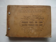 Catalog Produse finite din lemn. Vol. I. Diverse produse din lemn