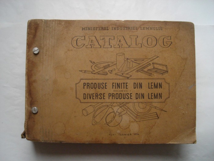Catalog Produse finite din lemn. Vol. I. Diverse produse din lemn