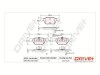 Dr!ve+ DP1010.10.1043 set placute frana,frana disc