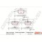 Dr!ve+ DP1010.10.1043 set placute frana,frana disc