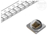 LED SMD roșie 71-89,2lm 3x3x2,21mm 80&deg; 350mA &lambda;d: 620-632nm